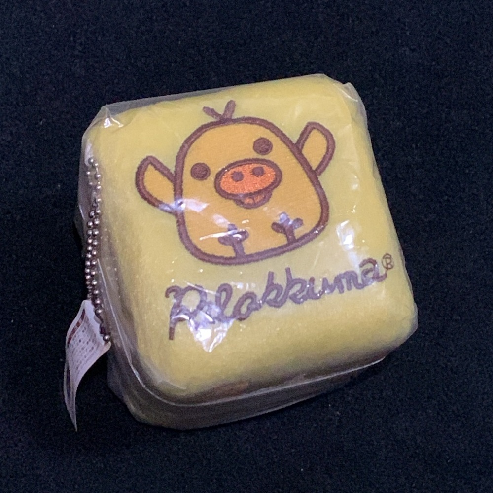 NWT Rilakkuma Kiiroitori Plush Dice from Japan 3”